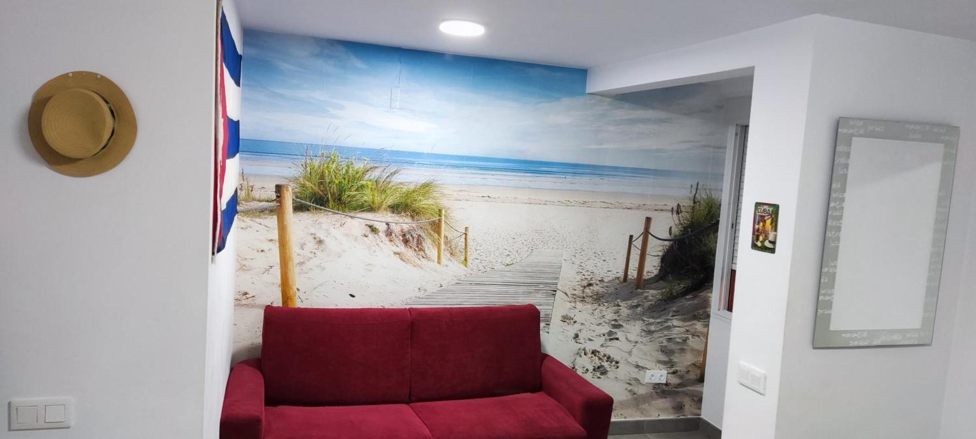 El Rinconcito Cubano En La Playa Almeria Exterior foto